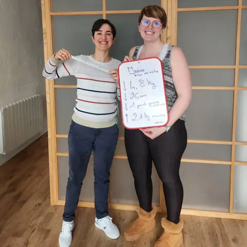 Le bilan d’un membre du club Anjou Nutrition à Saint-Georges-sur-Loire